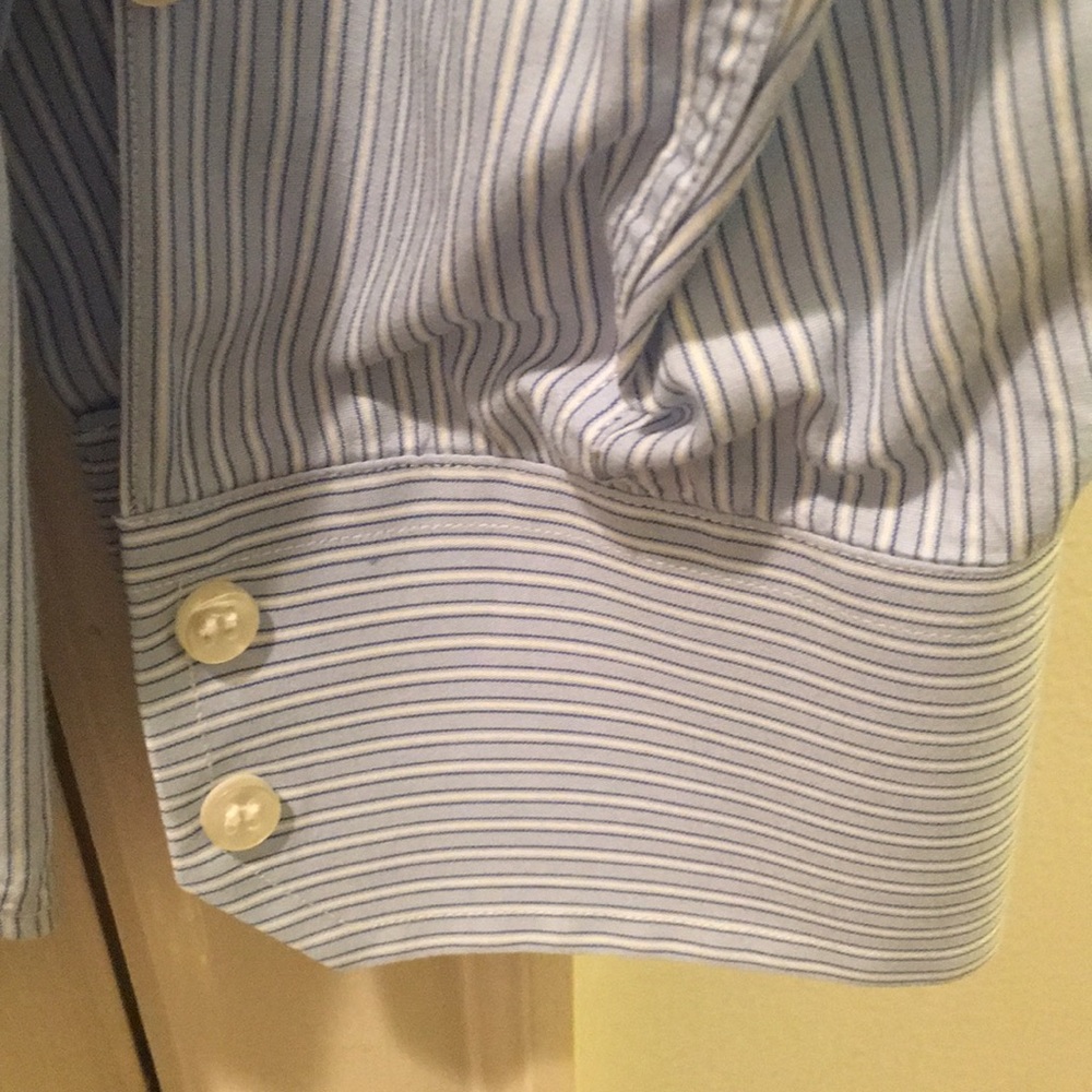 Romeo Gigli - Milano dress shirt. Striped. 16.5 - Picture 4 of 4